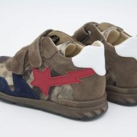 №18, (-90%) Анатомични Бебешки обувки за момче с червена звезда, снимка 5 - Бебешки обувки - 28490629