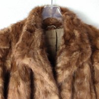  Vintage fur coat XL, снимка 4 - Палта, манта - 38103134