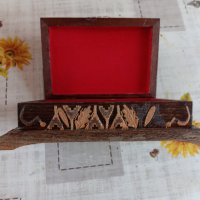 Албанска дървена кутия, снимка 6 - Декорация за дома - 43340193