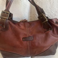 Дамска чанта естествена кожа Gianni Conti , снимка 1 - Чанти - 39109962