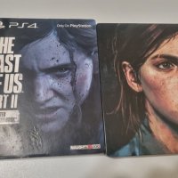 The Last of Us Part II with Limited Edition Steelbook PS4 (Съвместима с PS5), снимка 2 - Игри за PlayStation - 40703861