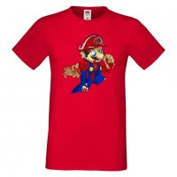 Мъжка тениска Mario Zombie 4 Игра,Изненада,Подарък,Празник,Повод, снимка 7 - Тениски - 37237685