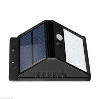 30 LED Соларна лампа с РIR сензор и подвижен панел, снимка 2 - Соларни лампи - 36550947