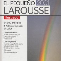 El pequeno Larousse 2001 ilustrado, снимка 1 - Чуждоезиково обучение, речници - 28981450