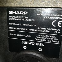 sharp sp-cn400hsw subwoofer 75w/6ohm-germany 2304210814, снимка 12 - Тонколони - 32649990