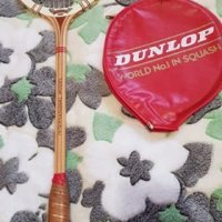 Винтидж тенис ракета Dunlop, снимка 4 - Тенис - 27329069