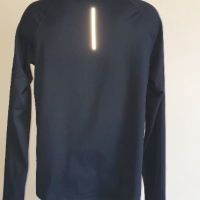 Nike Running Dri - Fit Stretch 3/4 Zip Mens Size M НОВО! ОРИГИНАЛ! Мъжка Спортна Блуза!, снимка 5 - Спортни дрехи, екипи - 44897853