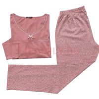 Дамска пижама памук+модал, XL, снимка 1 - Пижами - 43866360