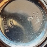 Сребърен джобен часовник,цветен емайл,1890, снимка 15 - Антикварни и старинни предмети - 43909408