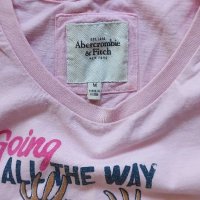 Abercrombie & Fitch дамска тениска , снимка 3 - Тениски - 32978963