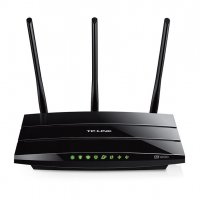 Рутер безжичен  Router TP-Link Archer C1200 AC1200 Wi-Fi Dual Band 1200Mbps USB Sharing с 3 мощни въ, снимка 4 - Рутери - 18382534