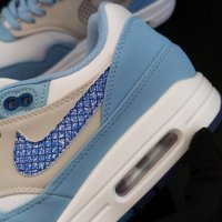 Nike AirMax 1 Premium Blue Размер 43 Номер 27.5см Стелка Мъжки Маратонки Обувки Нови Оригинални, снимка 2 - Маратонки - 43050925