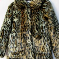 Палто от модакрил Jakke. леопард, снимка 1 - Палта, манта - 38617794