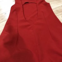 PAUSE JEANS прекрасна червена рокля , снимка 2 - Рокли - 33418151