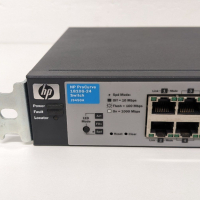 Управляем Суич 24 порта Managed Switch HP 1810-24G J9450A, снимка 2 - Суичове - 44901246