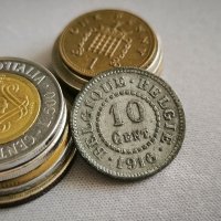 Монета - Белгия - 10 цента | 1916г., снимка 1 - Нумизматика и бонистика - 43695393