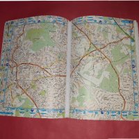  Пътеводител Разширена Карта на Улиците в ЛОНДОН LONDON-299 стр. , снимка 3 - Енциклопедии, справочници - 35336606