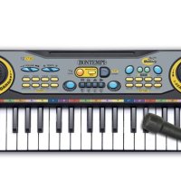 Детски синтезатор с микрофон (37 клавиша) - Bontempi, снимка 1 - Музикални играчки - 43392761
