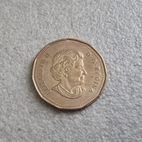 Монети . Канада .1 , 5  и 25 цента.  1 и 2 долара. 5 бройки., снимка 6 - Нумизматика и бонистика - 38663264