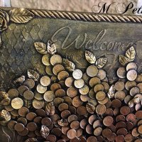 Пано-картина “ Дървото на парите” 40/40, снимка 6 - Декорация за дома - 43895738