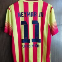 Barcelona Neymar Jr Nike оригинална тениска фланелка Неймар Барселона 2013-2014 Away размер L, снимка 1 - Тениски - 43241118