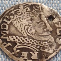 Сребърна монета 1597г Олнус Сигизмунд трети за КОЛЕКЦИЯ 24410, снимка 4 - Нумизматика и бонистика - 42930194