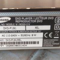 DVD Samsung DVD P191, снимка 5 - Плейъри, домашно кино, прожектори - 36968178