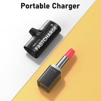 Нова малка външна батерия Преносимо зарядно устройство Power Bank, снимка 2 - Аксесоари за Apple - 39909727