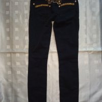 Дамски черни дънки слим модел Robins Jeans, снимка 11 - Дънки - 28786395