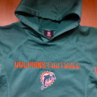NFL Miami Dolphins - спортно горнище суичър с качулка, снимка 5 - Спортни дрехи, екипи - 43352542
