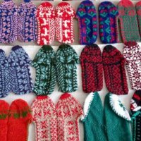 Нови ръчно плетени терлици, снимка 3 - Други - 28326308