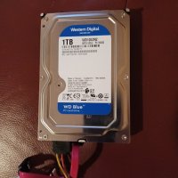 Твърд диск 1TB WD Blue WD10EZRZ - WD10EZRZ, снимка 1 - Твърди дискове - 39214705