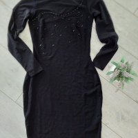 Нова черна рокля 3, снимка 1 - Рокли - 40156924