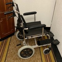 Сгъваема инвалидна количка, снимка 1 - Инвалидни колички - 43921223