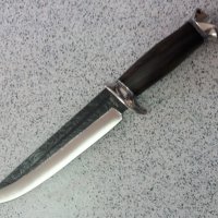 Фиксиран ловен нож с твърд калъф R6 -180x300, снимка 1 - Ножове - 28107701