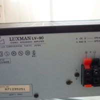 Luxman LV-90, снимка 5 - Ресийвъри, усилватели, смесителни пултове - 43812376