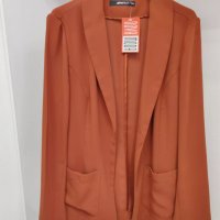Оранжево сако 🔥, снимка 1 - Сака - 36856065