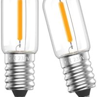 Нов комплект 2 броя Енергоспестяващи 1W LED Крушки за Нощно Осветление, снимка 1 - Крушки - 43091386