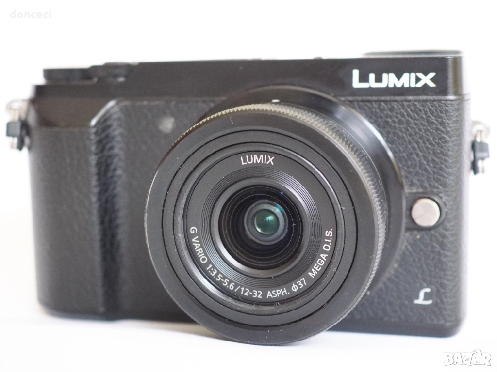 Panasonic Lumix GX80 16mp 4k камера с обектив Lumix G Vario 12-32mm, снимка 1