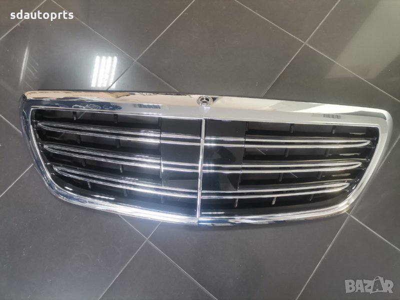 Централна Предна Решетка Mercedes Facelift W222 Lift AMG 63 65, снимка 1