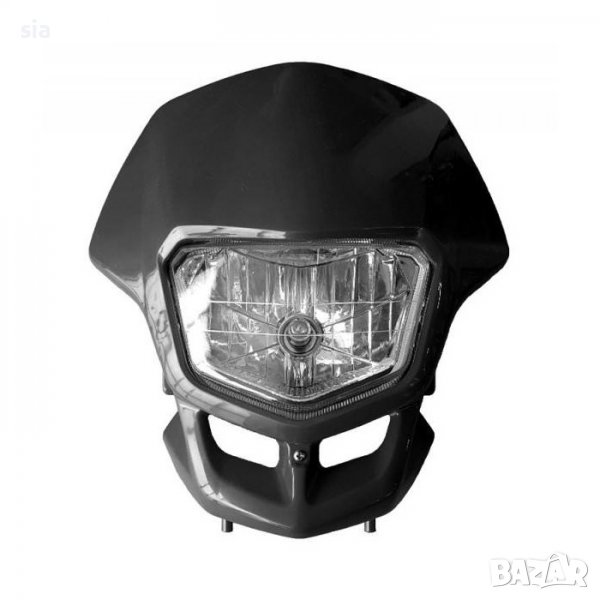 Предна маска и фар за мотоциклети и АТВ, два цвята, снимка 1