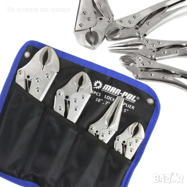 Комплект клещи чираци 4 броя Mar-Pol, снимка 1