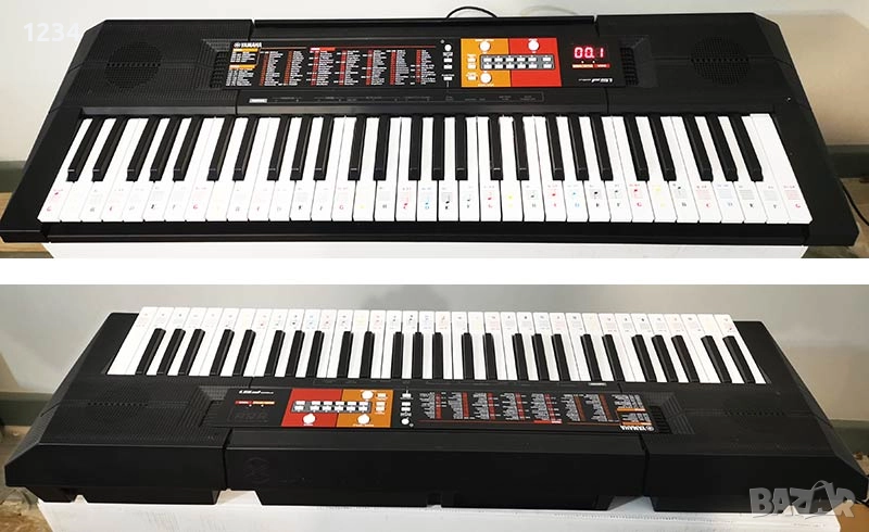 синтезатор клавир YAMAHA PSR-F51 пиано с 5 октави, снимка 1