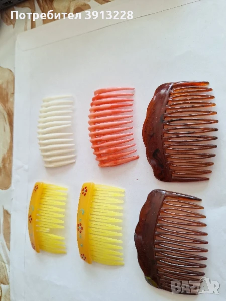 Гребени тип шнола 6 бр., снимка 1