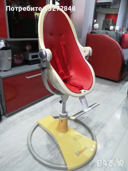Детски стол BLOOM fresco (фризьорски ;за хранене) , снимка 1