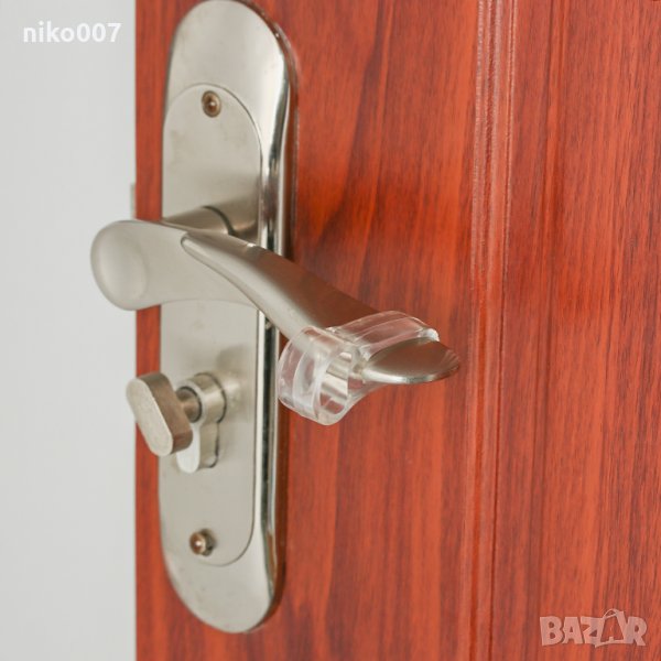 Силиконов стопер-протектор за дръжка на врата, снимка 1