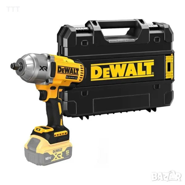 Акумулаторен ударен гайковерт DeWALT DCF900NT, 18 V, 1898 Nm, снимка 1