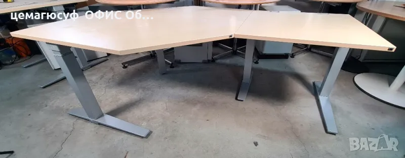 Немско офис бюро регулируемо повдигане , снимка 1