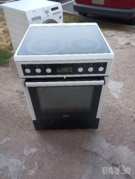 Свободно стояща печка с керамичен плот Gorenje с две години гаранция!, снимка 1