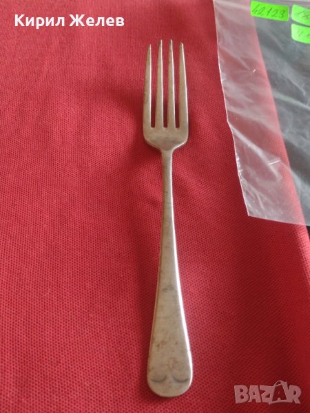 Стара вилица с маркировка E P N S за КОЛЕКЦИЯ ДЕКОРАЦИЯ БИТОВ КЪТ 42123, снимка 1
